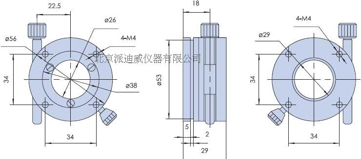 PX120-56精密型手動旋轉臺 旋轉位移臺 粗調360°微調±3°轉盤 PX120-56精密型手動旋轉臺 旋轉位移臺 粗調360°微調±3°轉盤