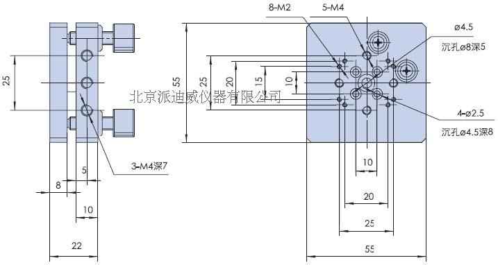 PQ230-5 精密型手動傾斜臺(雙軸) 傾斜平臺 調(diào)整臺 PQ230-5 精密型手動傾斜臺(雙軸) 傾斜平臺 調(diào)整臺