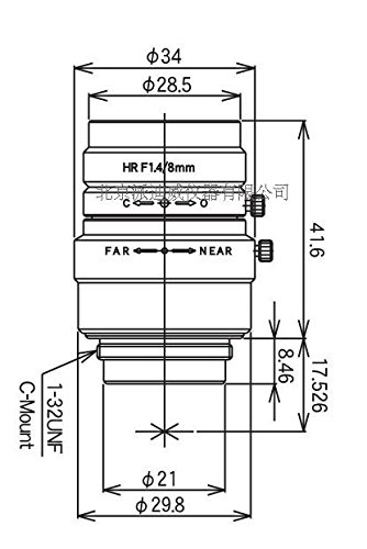 kowa 鏡頭 物鏡 LM8JCM 顯微鏡物鏡 kowa 鏡頭 物鏡 LM8JCM 顯微鏡物鏡