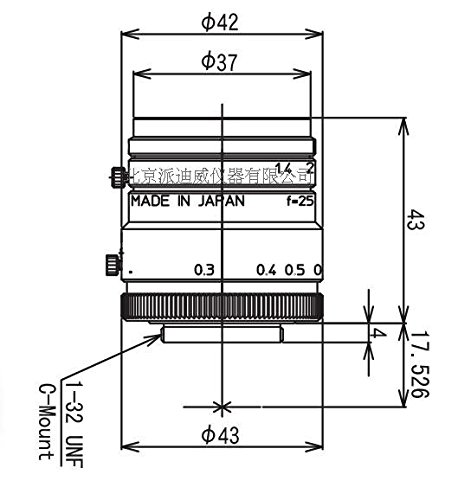 kowa 鏡頭 物鏡LM25HC 顯微鏡物鏡 kowa 鏡頭 物鏡LM25HC 顯微鏡物鏡