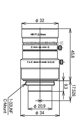 kowa 鏡頭 物鏡 LM6NCM 顯微鏡物鏡 kowa 鏡頭 物鏡 LM6NCM 顯微鏡物鏡