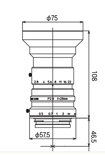 kowa鏡頭 物鏡 LM28CLS F接口專(zhuān)用低畸變鏡頭 顯微鏡物鏡 kowa鏡頭 物鏡 LM28CLS F接口專(zhuān)用低畸變鏡頭 顯微鏡物鏡