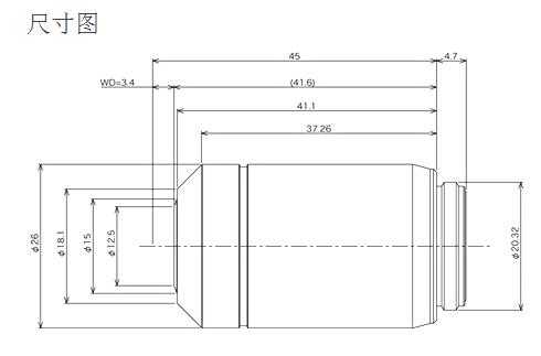奧林巴斯物鏡 長(zhǎng)工作距離平場(chǎng)半復(fù)消色差物鏡 LMPLFLN 奧林巴斯物鏡 長(zhǎng)工作距離平場(chǎng)半復(fù)消色差物鏡 LMPLFLN