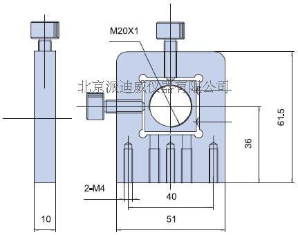 PH201 精密光纖耦合器 PH201 精密光纖耦合器