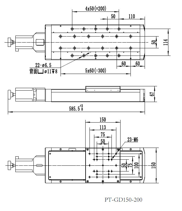 PT-GD150 高精度電動(dòng)平移臺(tái) 電動(dòng)滑臺(tái) 電動(dòng)移動(dòng)臺(tái) 平移臺(tái) 一維臺(tái) PT-GD150 高精度電動(dòng)平移臺(tái) 電動(dòng)滑臺(tái) 電動(dòng)移動(dòng)臺(tái) 平移臺(tái) 一維臺(tái)
