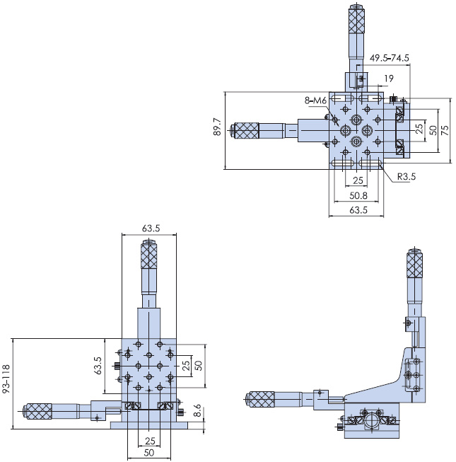 PT-GX1025光纖專用滑臺 PT-GX1025光纖專用滑臺