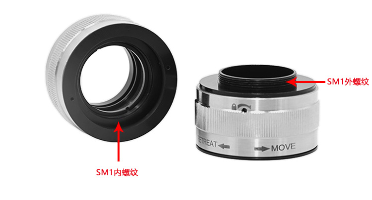 高精度伸縮套筒SM1可調(diào)式透鏡套管非旋轉(zhuǎn)式1英寸鏡筒 高精度伸縮套筒SM1可調(diào)式透鏡套管非旋轉(zhuǎn)式1英寸鏡筒