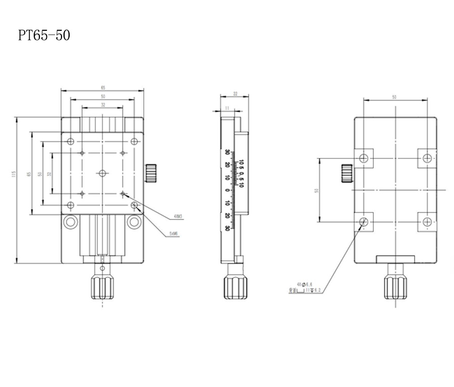 PT65系列燕尾槽直驅(qū)手動平移臺一維手動微調(diào)滑臺大行程精密位移臺 PT65系列燕尾槽直驅(qū)手動平移臺一維手動微調(diào)滑臺大行程精密位移臺