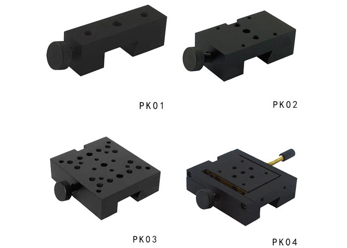光學(xué)滑塊 滑臺(tái) PK系列 燕尾結(jié)構(gòu) 與PG01系列滑軌配合使用 可鎖緊 光學(xué)滑塊 滑臺(tái) PK系列 燕尾結(jié)構(gòu) 與PG01系列滑軌配合使用 可鎖緊