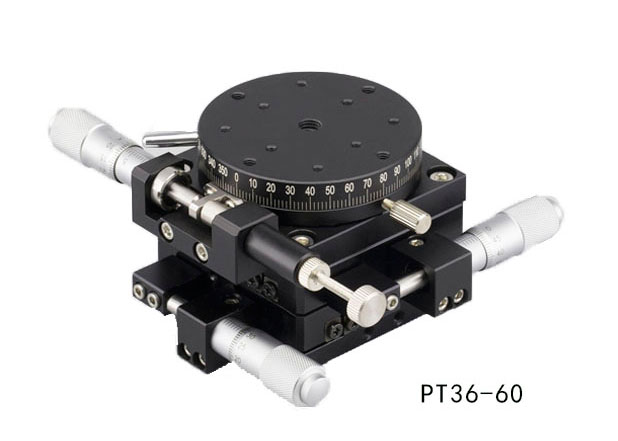 PDV PT36-40/60/80/100/125 XY手動多維組合臺 XYθ軸位移臺 PDV PT36-40/60/80/100/125 XY手動多維組合臺 XYθ軸位移臺