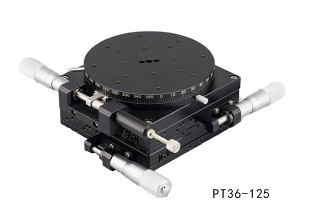 PDV PT36-40/60/80/100/125 XY手動多維組合臺 XYθ軸位移臺 PDV PT36-40/60/80/100/125 XY手動多維組合臺 XYθ軸位移臺