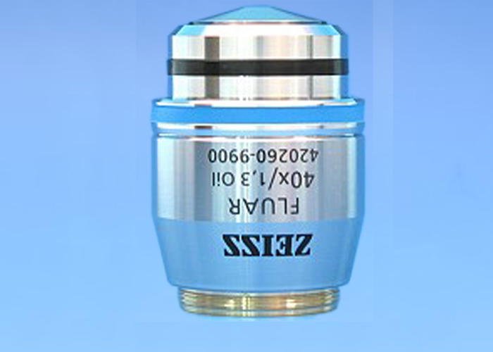 蔡司物鏡Objective Fluar 40x/1.30 Oil M27離子運動定性分析
