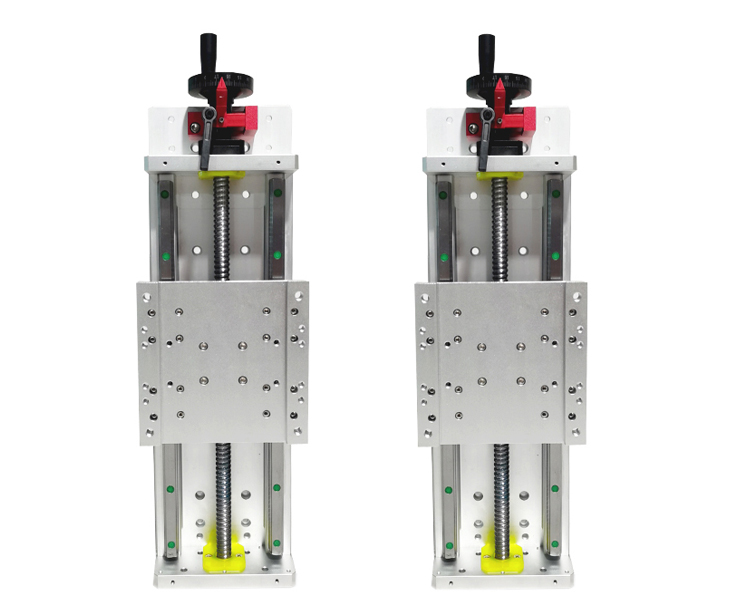 PT-120手搖滑臺模組直線導軌模組 十字手搖滑臺模組手動直線導軌