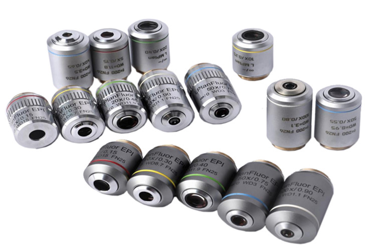 F=180明場(chǎng)半復(fù)金相物鏡顯微鏡物鏡