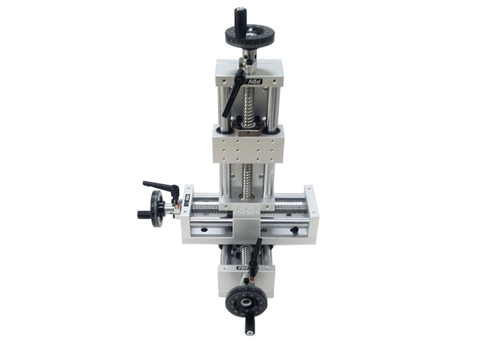 PT-LX系列三維組合臺XYZ滑臺手動線性滑軌絲桿調節(jié) PT-LX系列三維組合臺XYZ滑臺手動線性滑軌絲桿調節(jié)