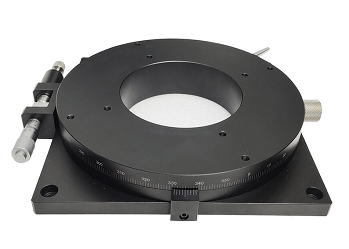 PT-R160 手動旋轉(zhuǎn)臺中空旋轉(zhuǎn)臺微調(diào)旋轉(zhuǎn)臺快速調(diào)節(jié)360度旋轉(zhuǎn)臺