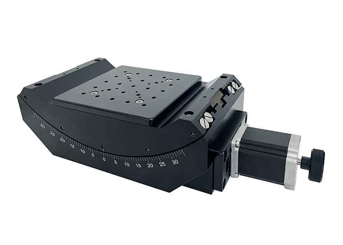 高精度電動(dòng)角位臺(tái) 角度傾斜位移臺(tái) 微調(diào)弧形滑臺(tái) PT-GD313 高精度電動(dòng)角位臺(tái) 角度傾斜位移臺(tái) 微調(diào)弧形滑臺(tái) PT-GD313