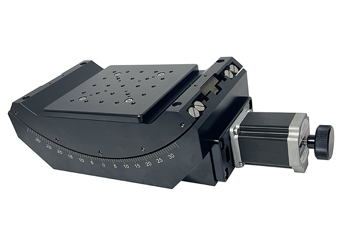 高精度電動(dòng)角位臺(tái) 角度傾斜位移臺(tái) 微調(diào)弧形滑臺(tái) PT-GD313 高精度電動(dòng)角位臺(tái) 角度傾斜位移臺(tái) 微調(diào)弧形滑臺(tái) PT-GD313