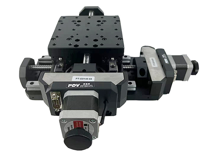 PT-GD140G 高精度電動平移臺XY兩軸位移臺 PT-GD140G 高精度電動平移臺XY兩軸位移臺