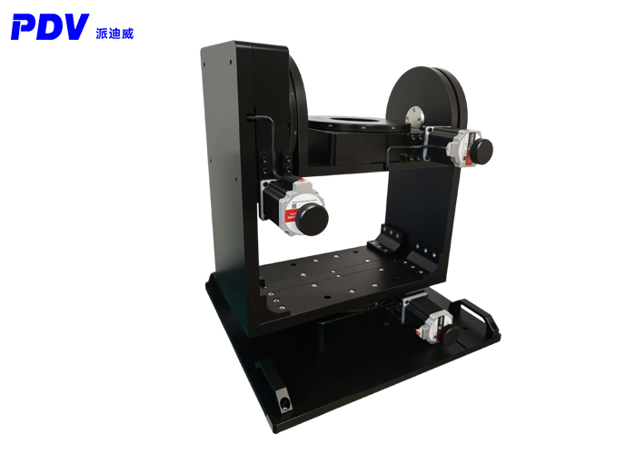 PT-SW02 電動三維旋轉(zhuǎn)臺 三維位移臺 電動角位臺
