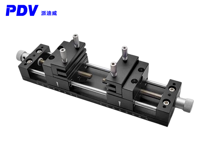 手動(dòng)雙向拉伸臺(tái) 拉伸平移臺(tái) 拉伸夾具PT-LS4060