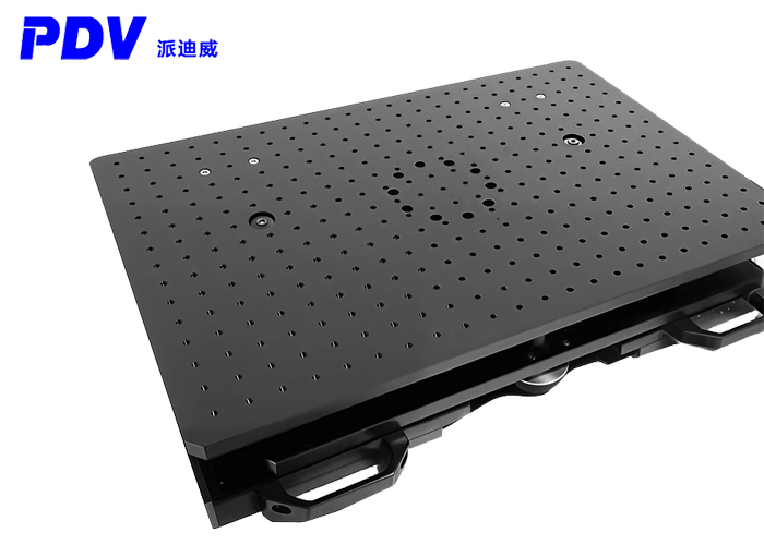 精密手動(dòng)傾斜俯仰臺±3度負(fù)載50kg大臺面400*600mmPT-QX640