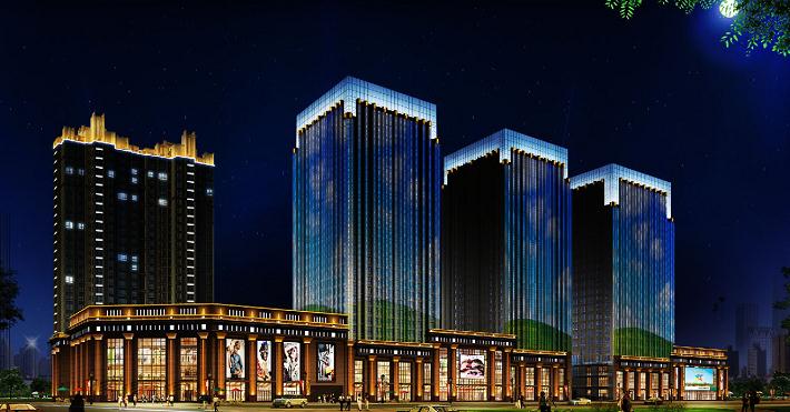 樓體亮化，點(diǎn)亮城市夜色，提升城市品位