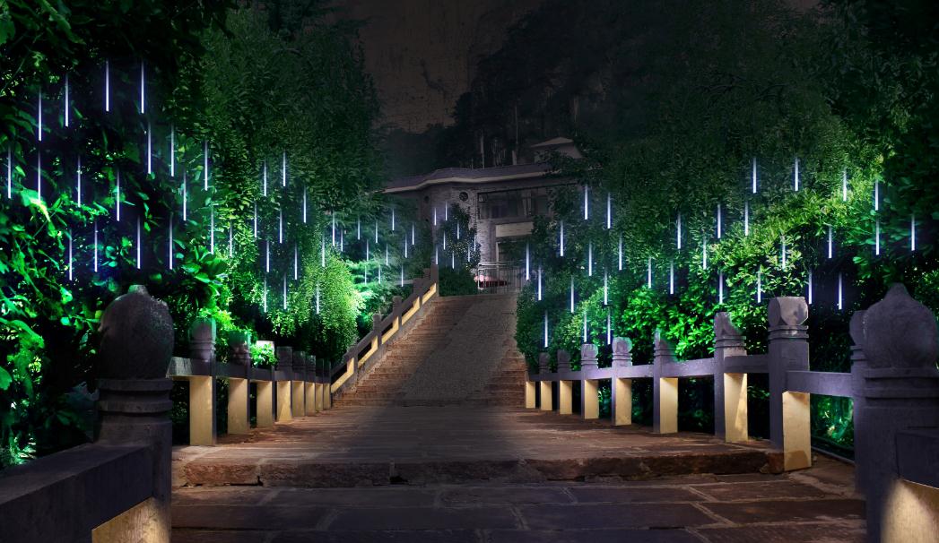 城市亮起來，景觀亮化成亮麗風(fēng)景線