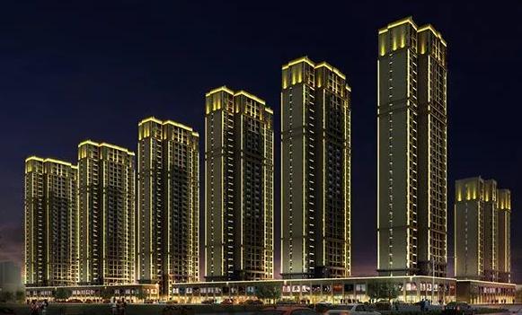 璀璨夜色，樓宇點亮城市之光