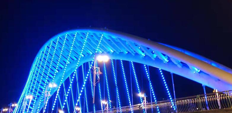 振奮人心！橋梁亮化，讓城市更美好！