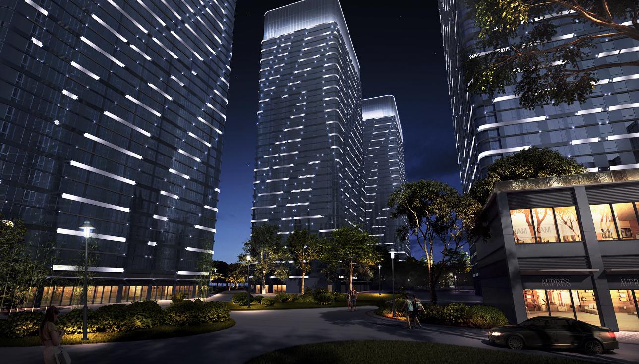 樓宇亮化工程，讓城市夜色更加多彩繽紛